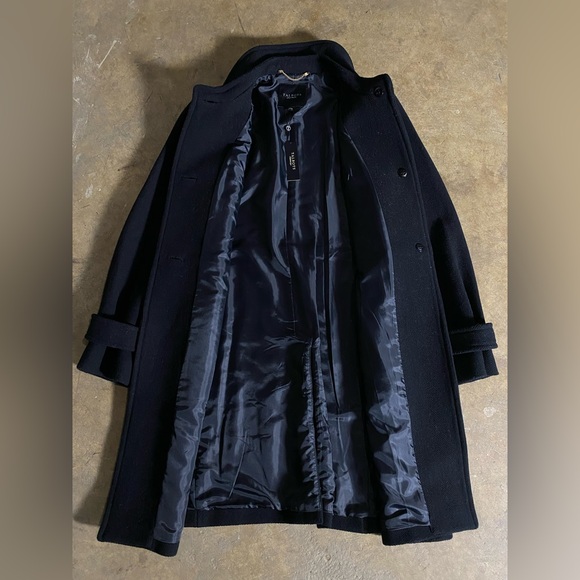 Talbots Wool Blend Plus Size Long Over Coat - Picture 3 of 5